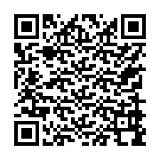 QR-Code für Telefonnummer +17759998885