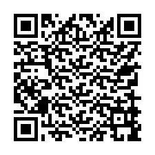 QR kód a telefonszámhoz +17759999484