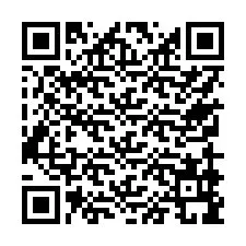 QR kód a telefonszámhoz +17759999506