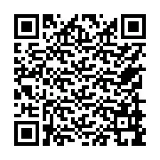 Código QR para número de telefone +17759999567