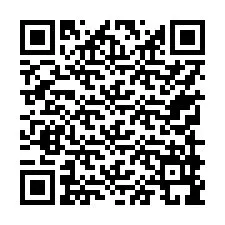 QR-Code für Telefonnummer +17759999635