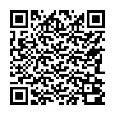Codice QR per il numero di telefono +17782000006