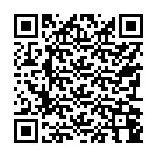 QR код за телефонен номер +17792044080