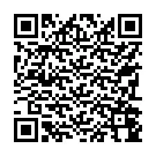 QR kód a telefonszámhoz +17792044970