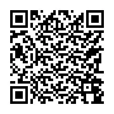 Codice QR per il numero di telefono +17792044971