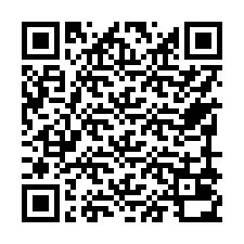 QR-code voor telefoonnummer +17799030007