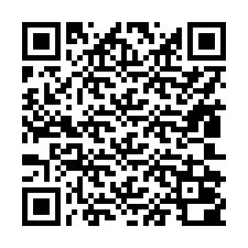 QR-koodi puhelinnumerolle +17802000005