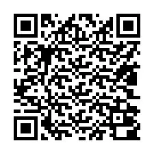 电话号码二维码 +17802000029