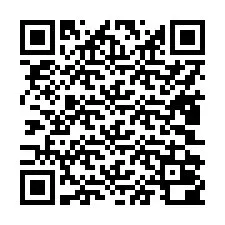 QR-code voor telefoonnummer +17802000032