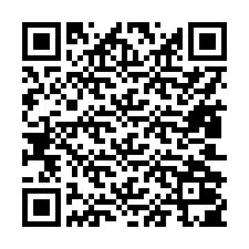 Codice QR per il numero di telefono +17802005387