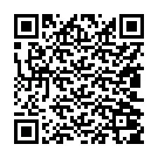 QR-koodi puhelinnumerolle +17802005394