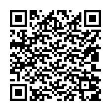 QR-koodi puhelinnumerolle +17802005401