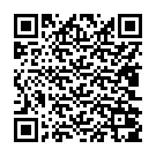 Código QR para número de telefone +17802005462