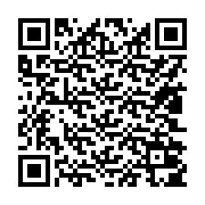 Código QR para número de teléfono +17802005469