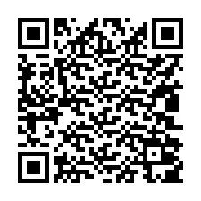 QR-koodi puhelinnumerolle +17802005470