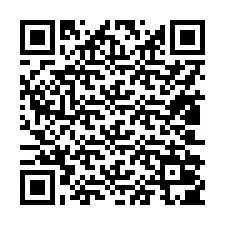 Código QR para número de teléfono +17802005499