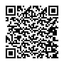 QR-код для номера телефона +17802005513