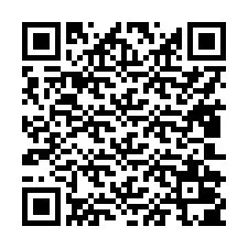 Código QR para número de telefone +17802005542