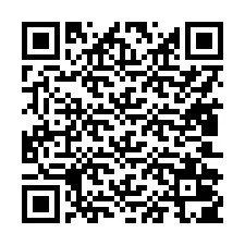 QR kód a telefonszámhoz +17802005586