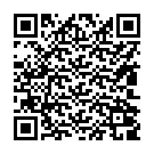 QR kód a telefonszámhoz +17802009611