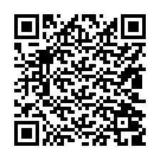 QR-koodi puhelinnumerolle +17802009791