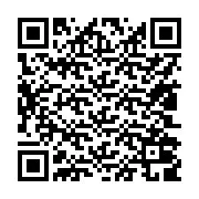 Código QR para número de teléfono +17802009969