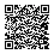 QR kód a telefonszámhoz +17802009993