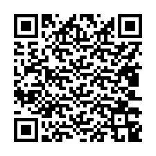 QR-koodi puhelinnumerolle +17803349792