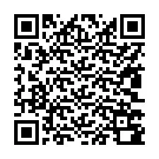 QR-code voor telefoonnummer +17803780630