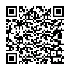 Código QR para número de telefone +17805321131