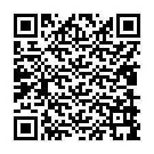 QR-code voor telefoonnummer +17809999982