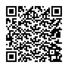 Codice QR per il numero di telefono +17812063385