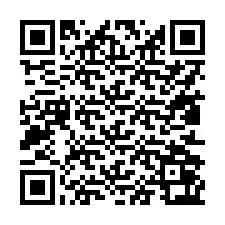 QR-код для номера телефона +17812063388