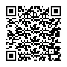 QR kód a telefonszámhoz +17813835555