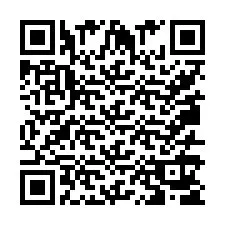 QR код за телефонен номер +17817156