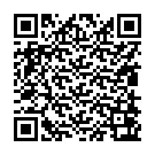 QR Code pour le numéro de téléphone +17818063064