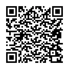 QR-koodi puhelinnumerolle +17854220197