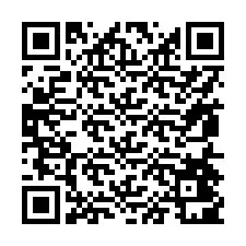 QR-code voor telefoonnummer +17854401701