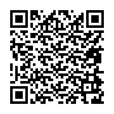 QR-code voor telefoonnummer +17854926013