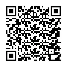 Código QR para número de teléfono +17855710741