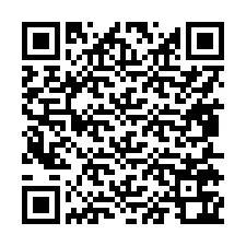 Código QR para número de teléfono +17855762912