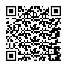 QR-code voor telefoonnummer +17857481800