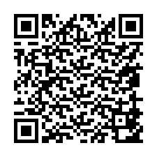 Código QR para número de telefone +17859852018