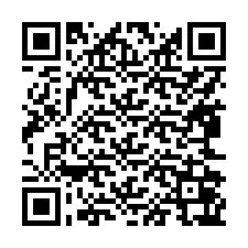 QR-koodi puhelinnumerolle +17862067082