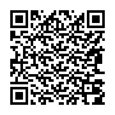 Kode QR untuk nomor Telepon +17863004084