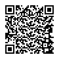 Código QR para número de teléfono +17864543008