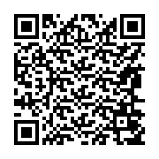 Código QR para número de telefone +17866057565