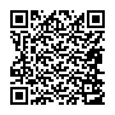 Código QR para número de teléfono +17866503677