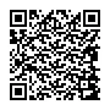 Kode QR untuk nomor Telepon +17868083882