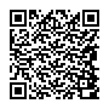 Código QR para número de teléfono +17868800274